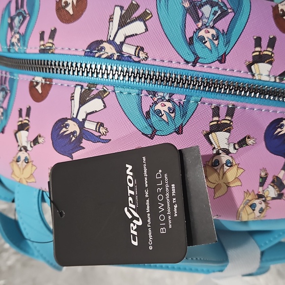 NWT Hatsune Miku Ombre Vocaloids Mini Backpack - Picture 5 of 13